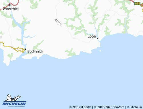 MICHELIN Polperro map - ViaMichelin