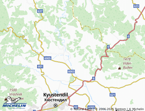 MICHELIN Shipochano map - ViaMichelin