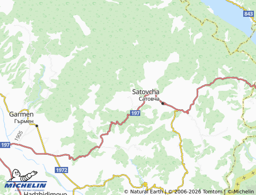 MICHELIN Dolen map - ViaMichelin