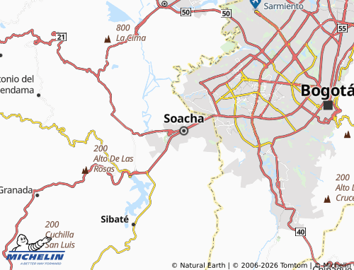 Carte MICHELIN San Bernardino - ViaMichelin