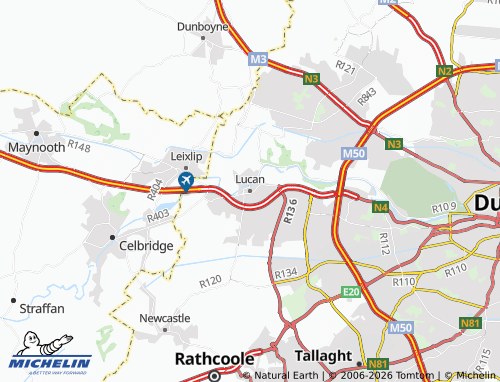 Mapa MICHELIN Lucan - ViaMichelin