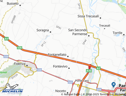 MICHELIN Paroletta map - ViaMichelin