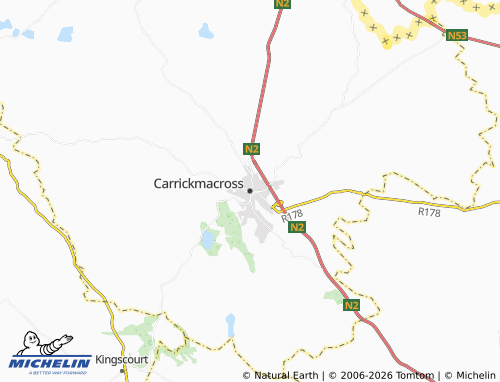 MICHELIN-Landkarte Carrickmacross - ViaMichelin
