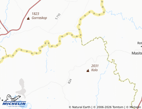 Carte MICHELIN Ha Ntaote - ViaMichelin