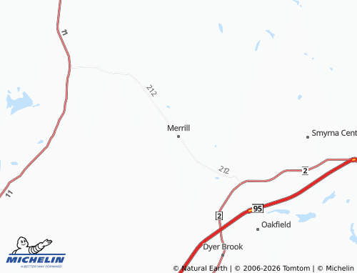 Carte MICHELIN Merrill - ViaMichelin