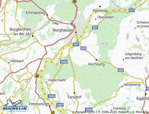 Mapa MICHELIN Kreil - ViaMichelin