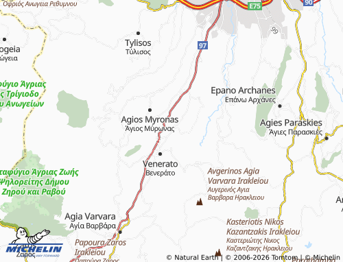 MICHELIN Dafnes map - ViaMichelin