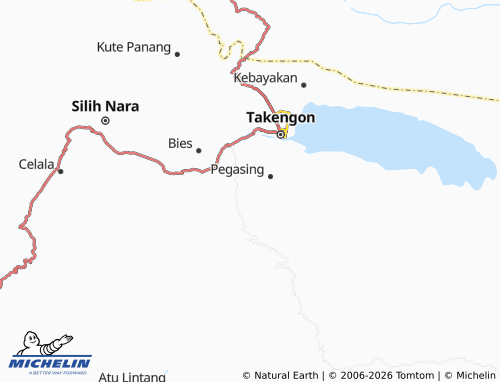 MICHELIN Kala Pegasing map - ViaMichelin