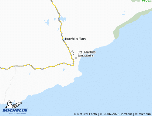MICHELIN Saint Martins map - ViaMichelin