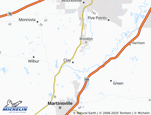 MICHELIN Centerton map - ViaMichelin