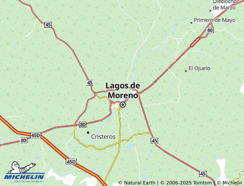 MICHELIN-Landkarte Geovillas de Los Lagos - ViaMichelin