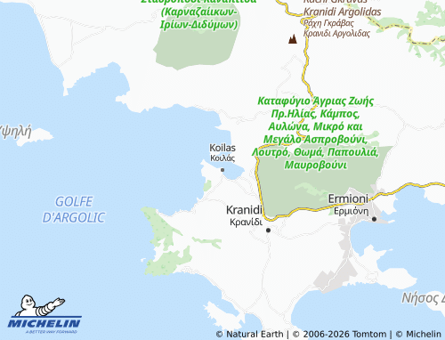 Carte MICHELIN Koilas - ViaMichelin