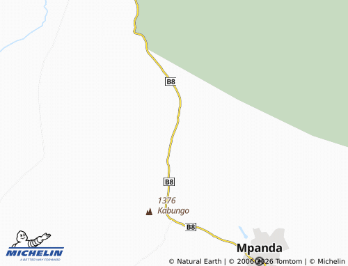 MICHELIN Kamtimbo map - ViaMichelin