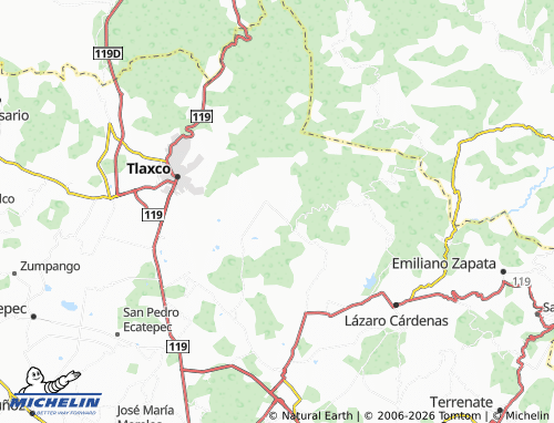 Mappa MICHELIN San José Atotonilco - ViaMichelin