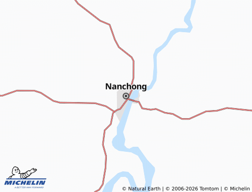 Mappa MICHELIN Nanchong - ViaMichelin