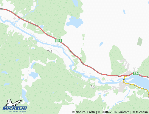 MICHELIN Edsta map - ViaMichelin