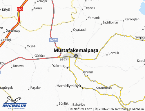 Mappa MICHELIN Selimiye - ViaMichelin