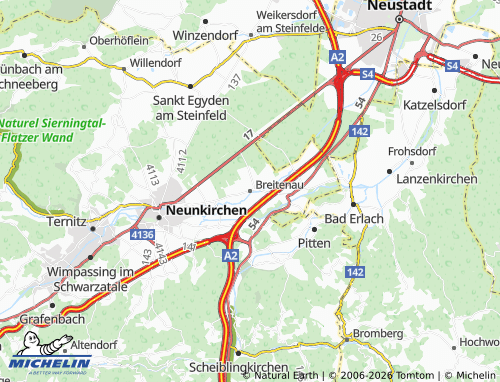 Mappa MICHELIN Breitenau - ViaMichelin