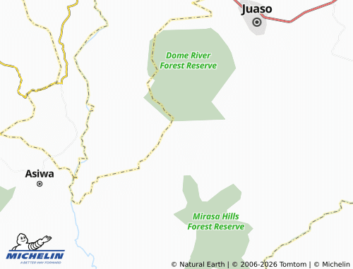 Mappa MICHELIN Banso - ViaMichelin