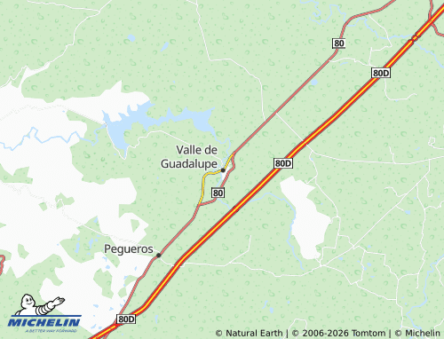 Mapa MICHELIN Centro - ViaMichelin