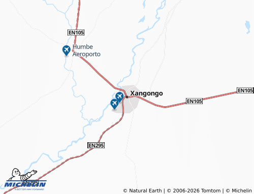MICHELIN-Landkarte Xangongo - ViaMichelin