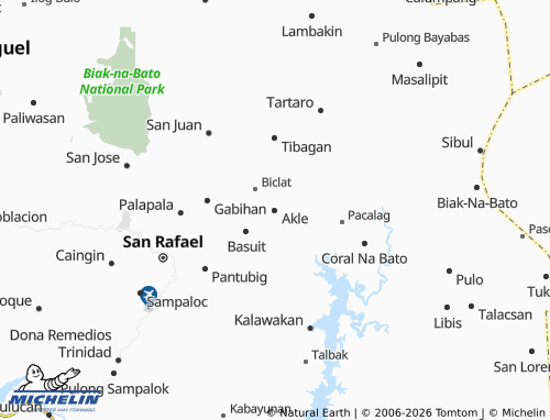 MICHELIN Akle map - ViaMichelin