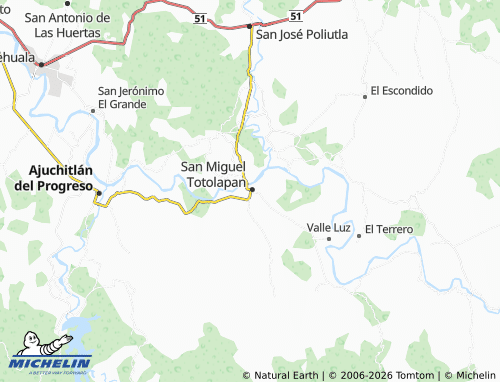 Kaart MICHELIN de San Juan - ViaMichelin