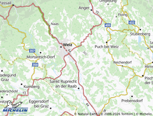 MICHELIN Regerstätten map - ViaMichelin