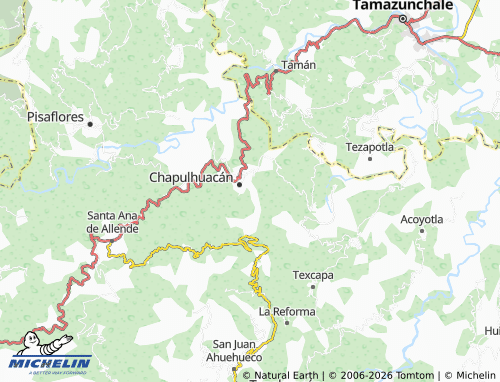 MICHELIN Aguacatillo map - ViaMichelin