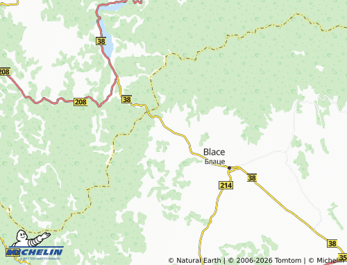 Mapa MICHELIN Prebreza - ViaMichelin
