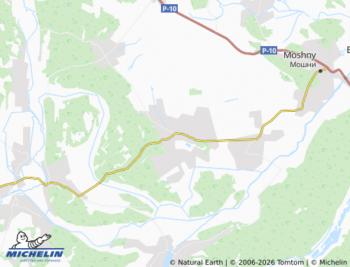 Mapa MICHELIN Yasnoziria - ViaMichelin