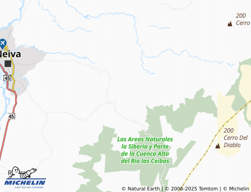 MICHELIN Floragaita map - ViaMichelin