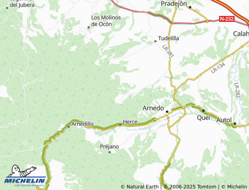 Carte MICHELIN Bergasillas Bajera - ViaMichelin