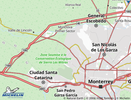 Mappa MICHELIN Real Cumbres Sector Privada Las Estancias - ViaMichelin