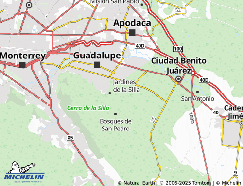 MICHELIN Rancho Viejo map - ViaMichelin