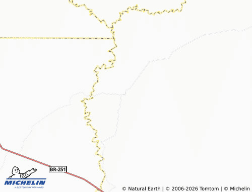 MICHELIN Palmital de Minas map - ViaMichelin
