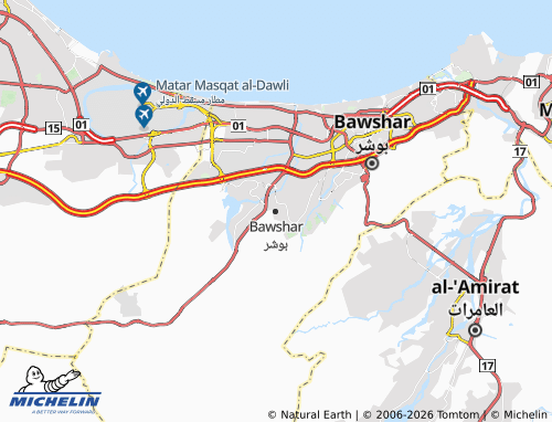 MICHELIN Bausher map - ViaMichelin