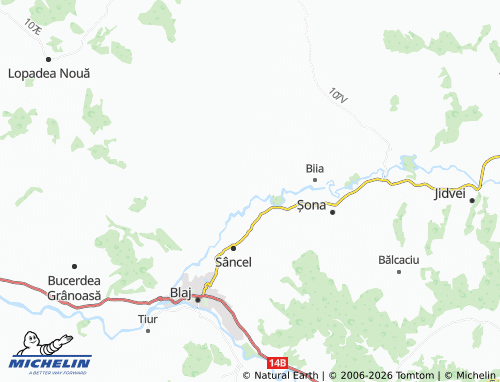 Mappa MICHELIN Pănade - ViaMichelin