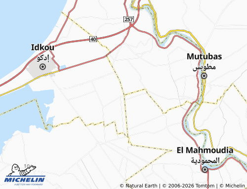 MICHELIN Manshiat Debono map - ViaMichelin