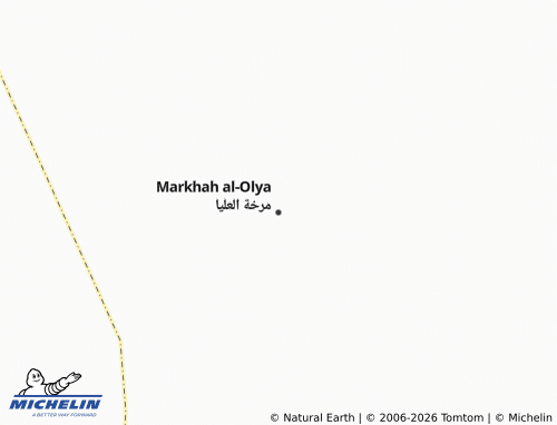 MICHELIN-Landkarte Markhah al-Olya - ViaMichelin