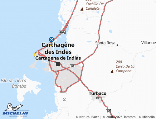 MICHELIN El Pozón map - ViaMichelin