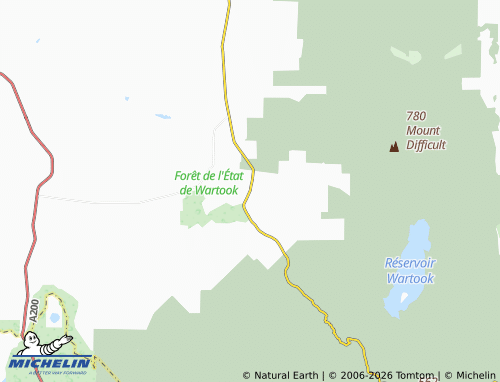 Mapa MICHELIN Wartook - ViaMichelin