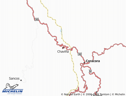 MICHELIN-Landkarte Chaviña - ViaMichelin