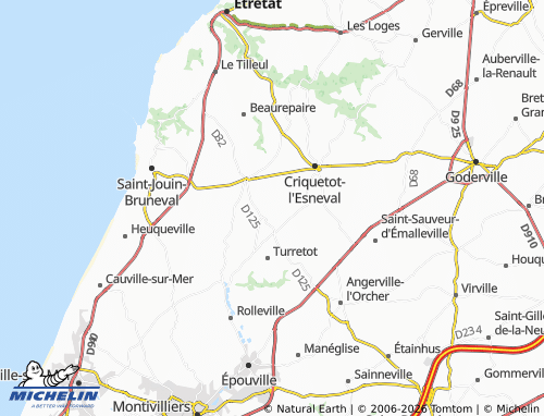 MICHELIN Le Parlement map - ViaMichelin