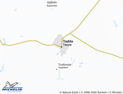 MICHELIN-Landkarte Tashla - ViaMichelin