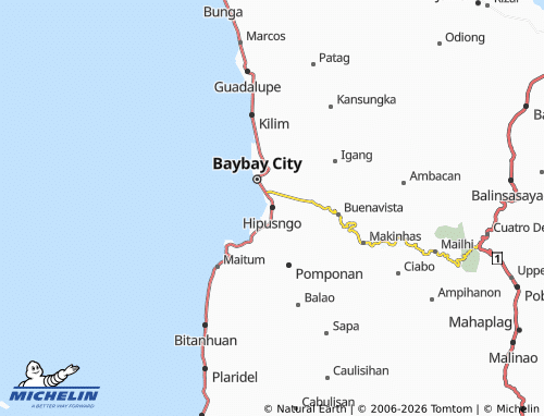 MICHELIN Hipusngo map - ViaMichelin