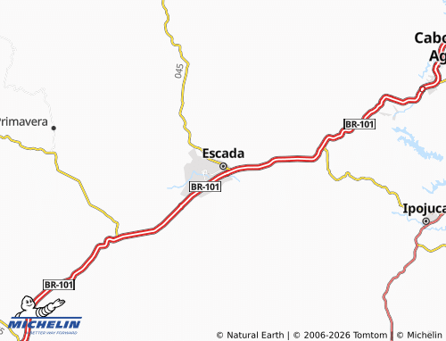 Mapa MICHELIN Riacho do Navio - ViaMichelin