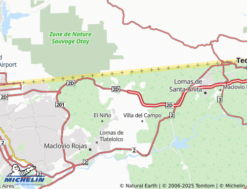 Mappa MICHELIN Las Rosas - ViaMichelin