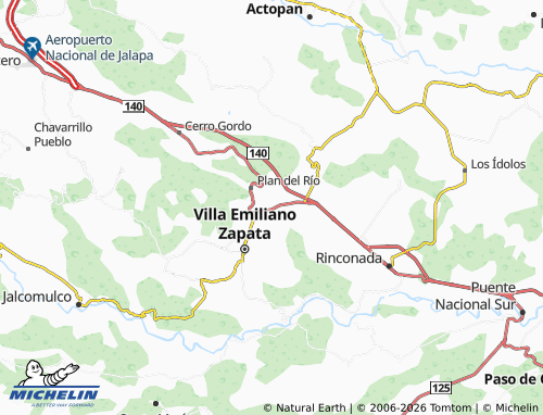 Mapa MICHELIN Las Palmas - ViaMichelin