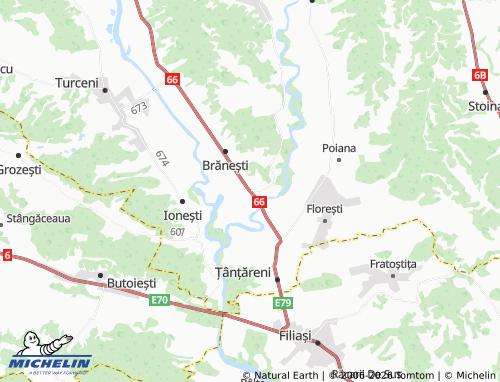 Mappa MICHELIN Capu Dealului - ViaMichelin